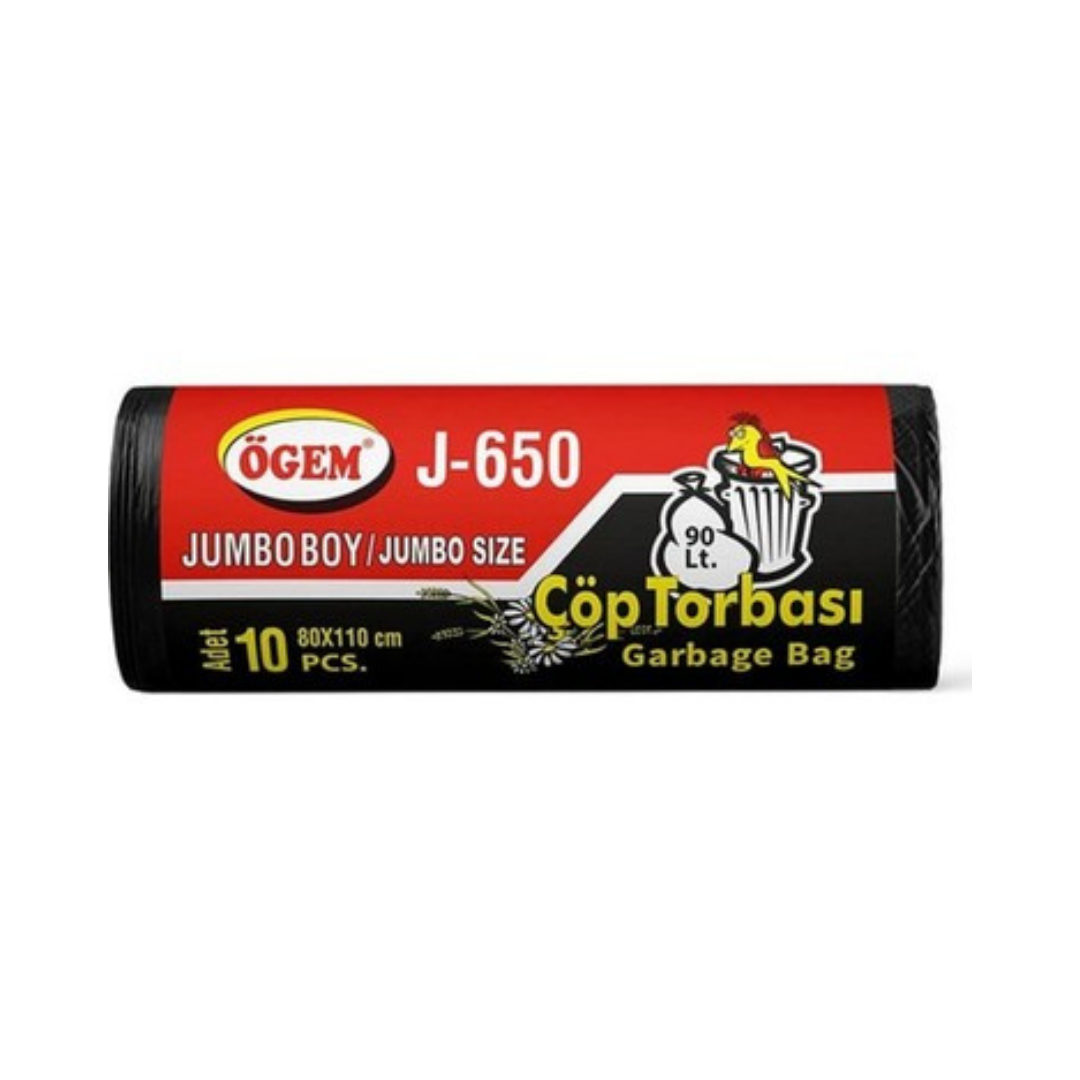 Jumbo Boy Çöp Poşeti 650 Gr Ögem