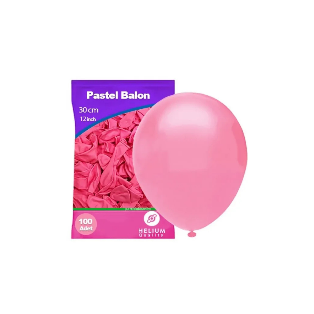 Pembe Balon 100 Adet