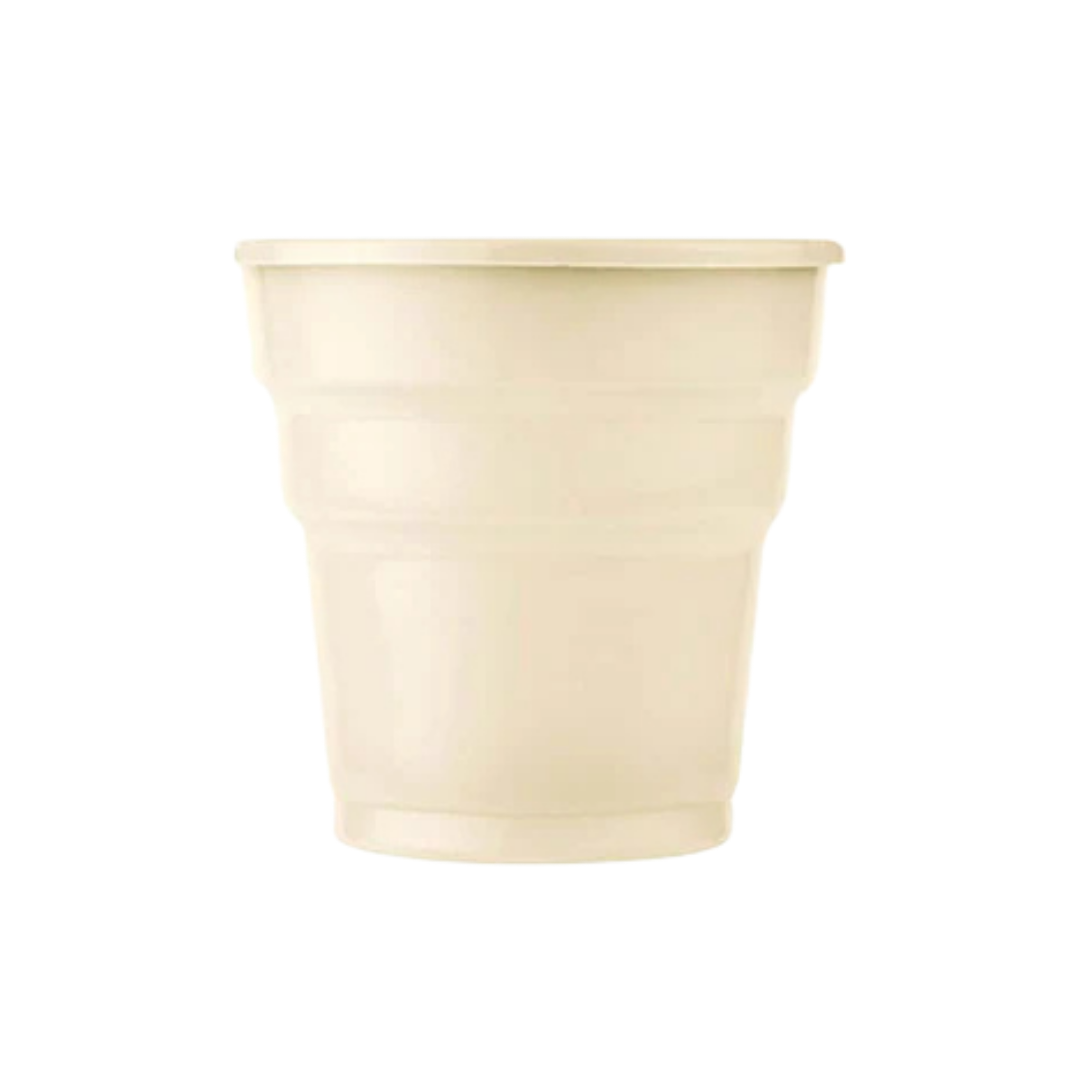 Krem Plastik Bardak