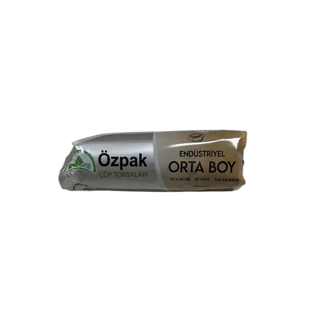 Orta Boy Çöp Poşeti 160 Gr Kalın Özpak