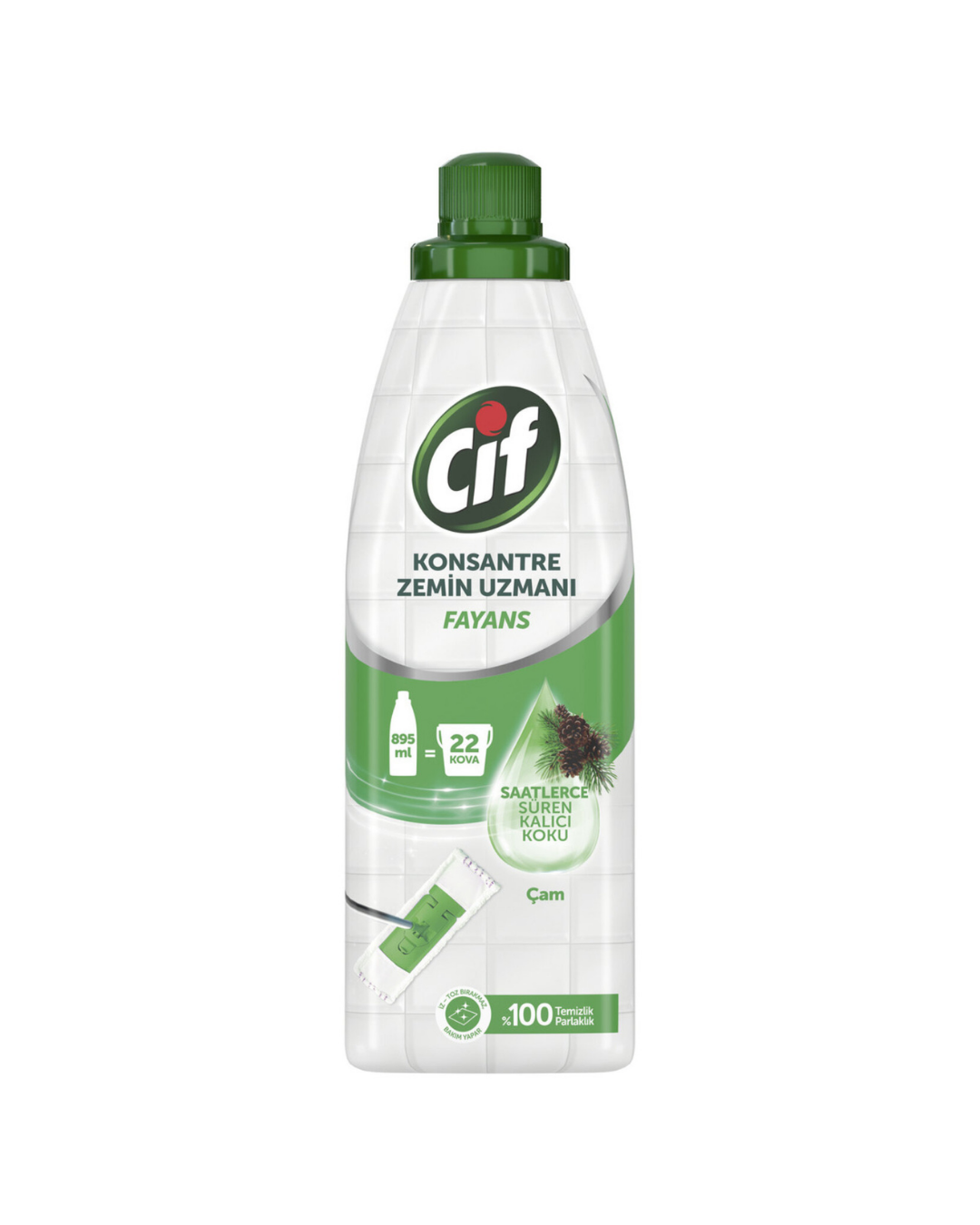 Cif Konsantre Zemin Uzmanı Fayans Çam 895 Ml