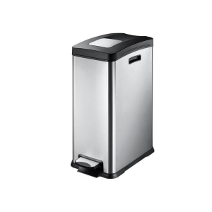 Pedallı Metal Çöp Kovası 40 L