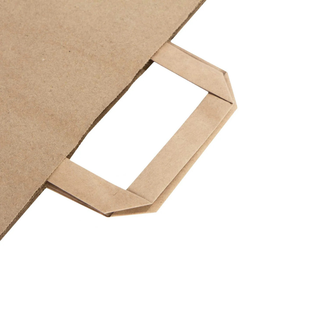 Kraft Kağıt Çanta Düz Sap 33*20*33 - Görsel 2