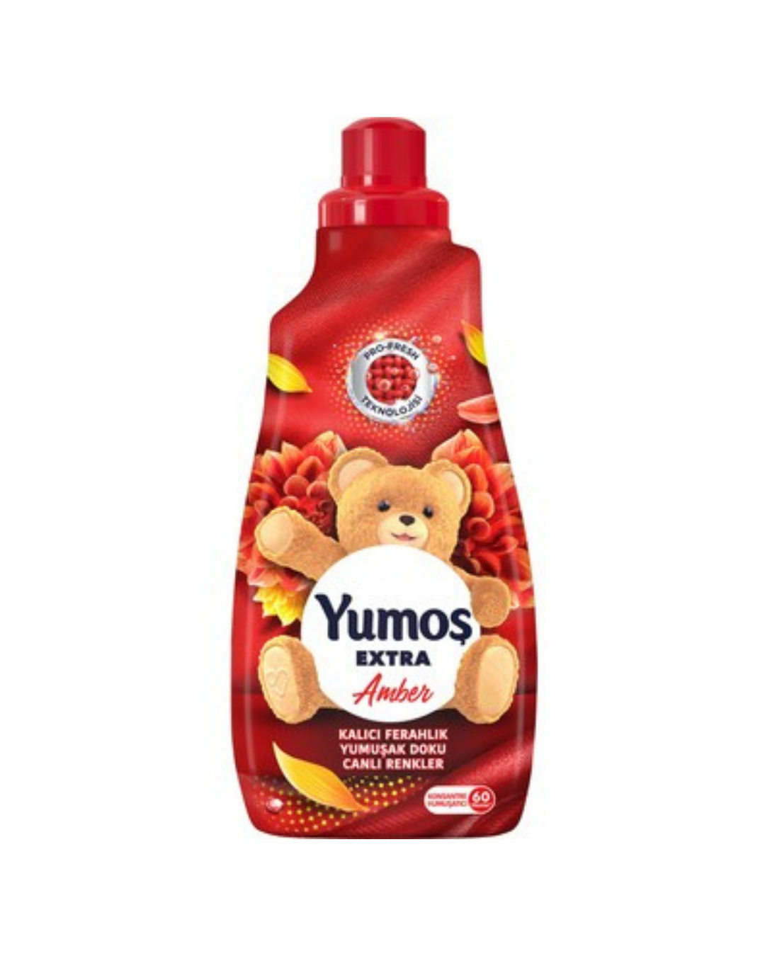 Yumoş Extra Konsantre Çamaşır Yumuşatıcı Amber 1440 Ml