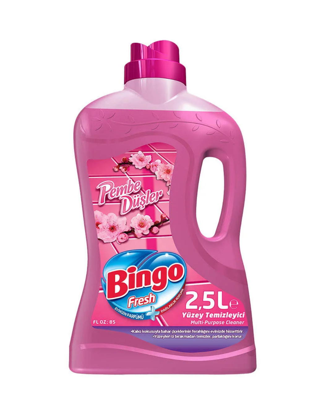 Bingo Fresh Yüzey Temizleyici Pembe Düşler 2.5 L