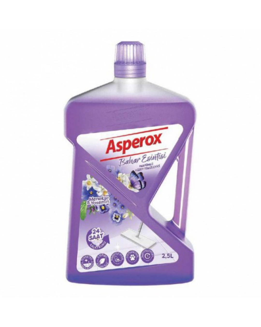 Asperox Parfümlü Yüzey Temizleyici Bahar Esintisi Menekşe&Yasemin 2.5 L