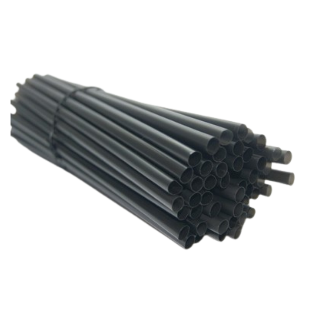 Pipet Düz Siyah Jelatinli - Görsel 2